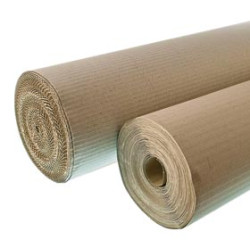 CARTONE PRESSATO RIGATO AVANA mt.50x1