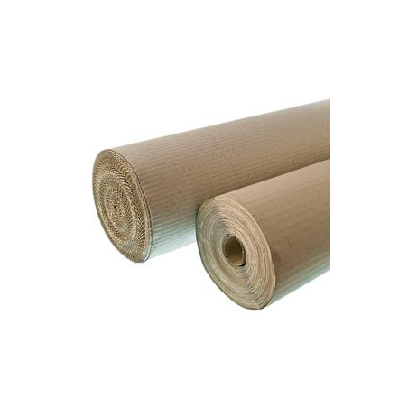 CARTONE PRESSATO RIGATO AVANA mt.50x1