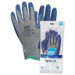 GUANTO NYLON LX BLU/GRIGIO XL