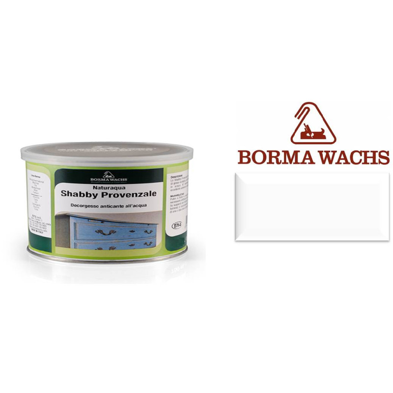 DECORGESSO SHABBY PROVENZALE ML.375 BIANCO NEVE