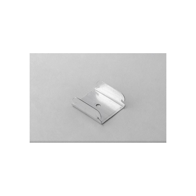 AGGANCIO A SCATTO PER PROFILO 47/50 ø 6 mm / SPESSORE 0,8 mm