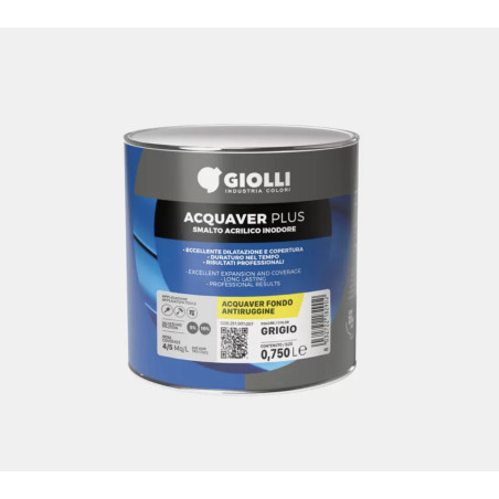 ACQUAVER FONDO ANTIRUGGINE LT.0,75