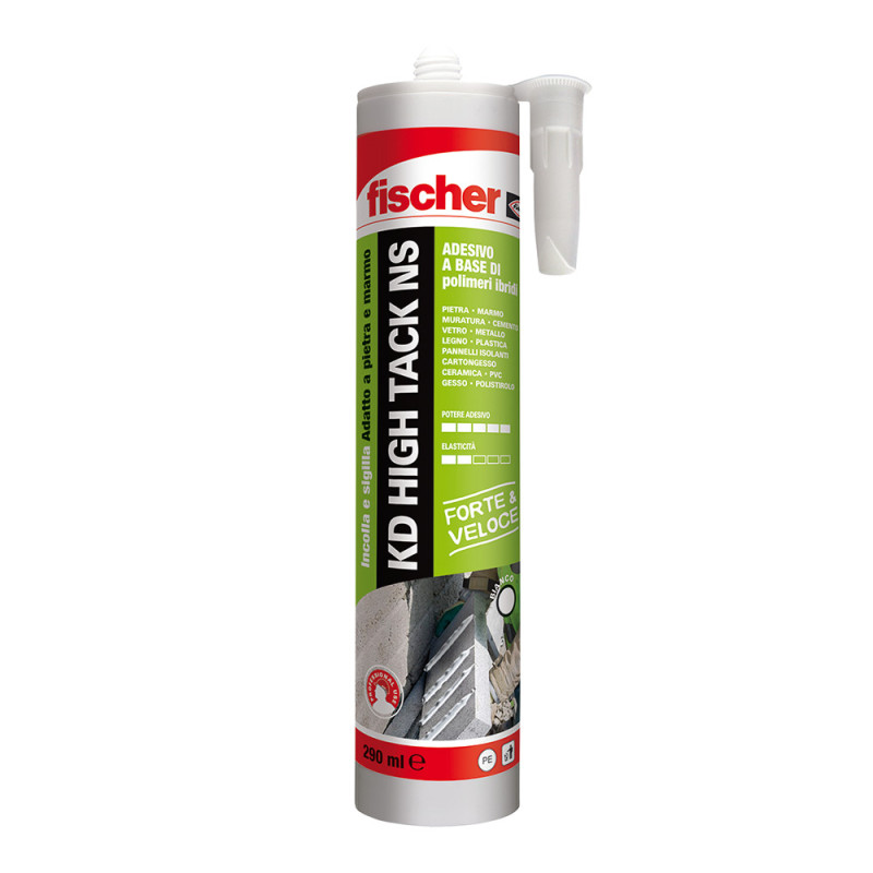 FISCHER ADESIVO KD HIGH TACK bianco