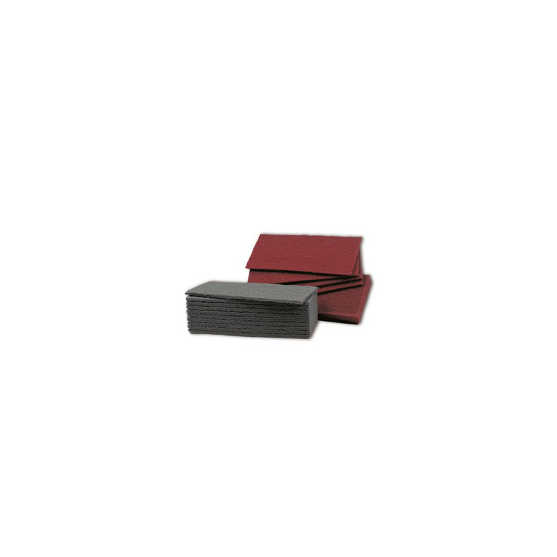 TAMPONE ABRASIVO 12x28 ROSSO MEDIO